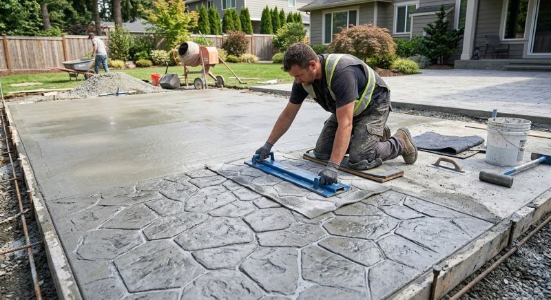 Cement Staining in Frisco, TX